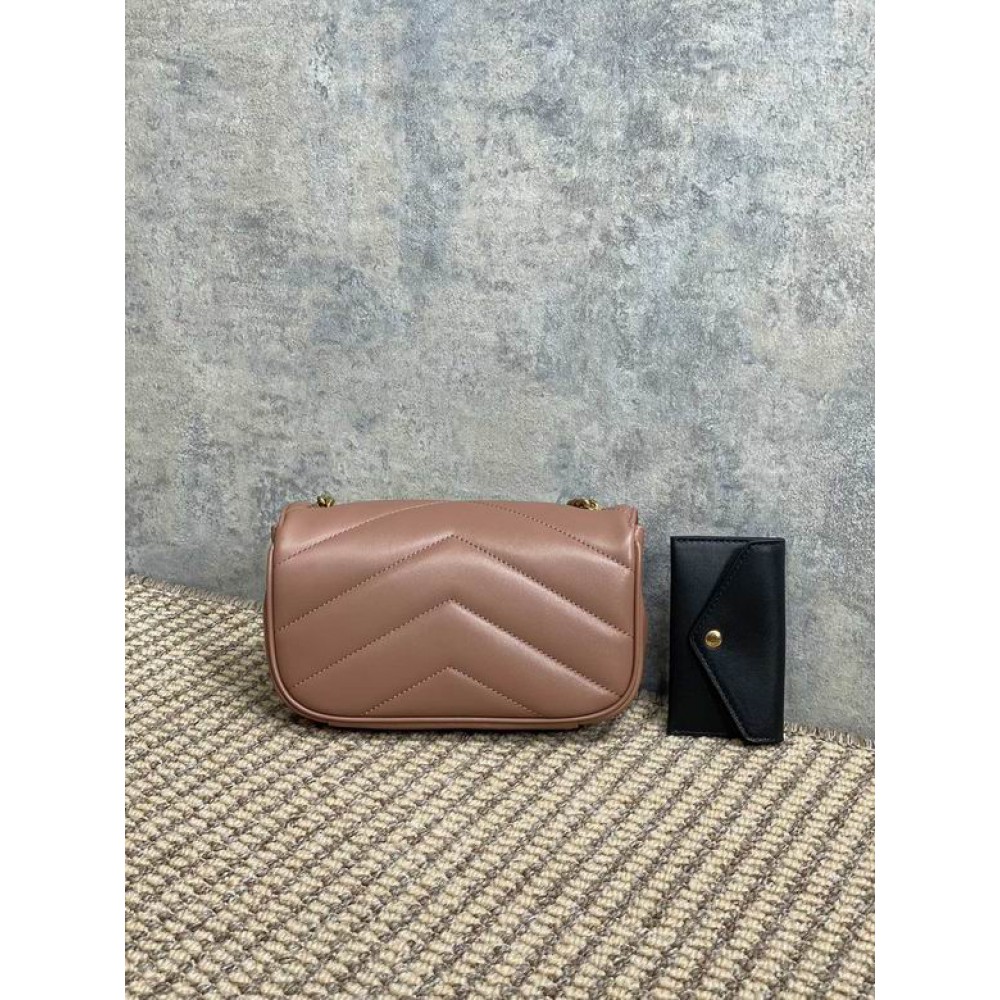 Ysl loulou mini in lambskin 20 X 12 X 5 CM Bags