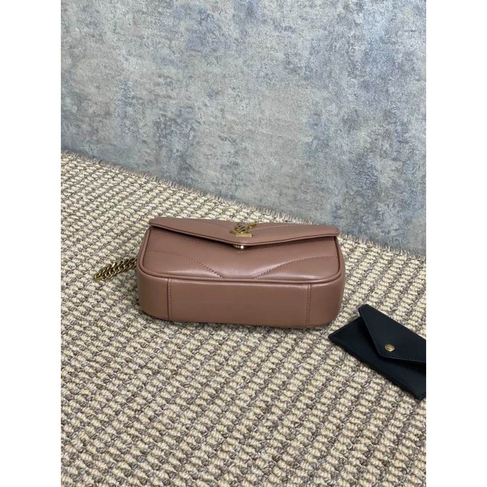 Ysl loulou mini in lambskin 20 X 12 X 5 CM Bags