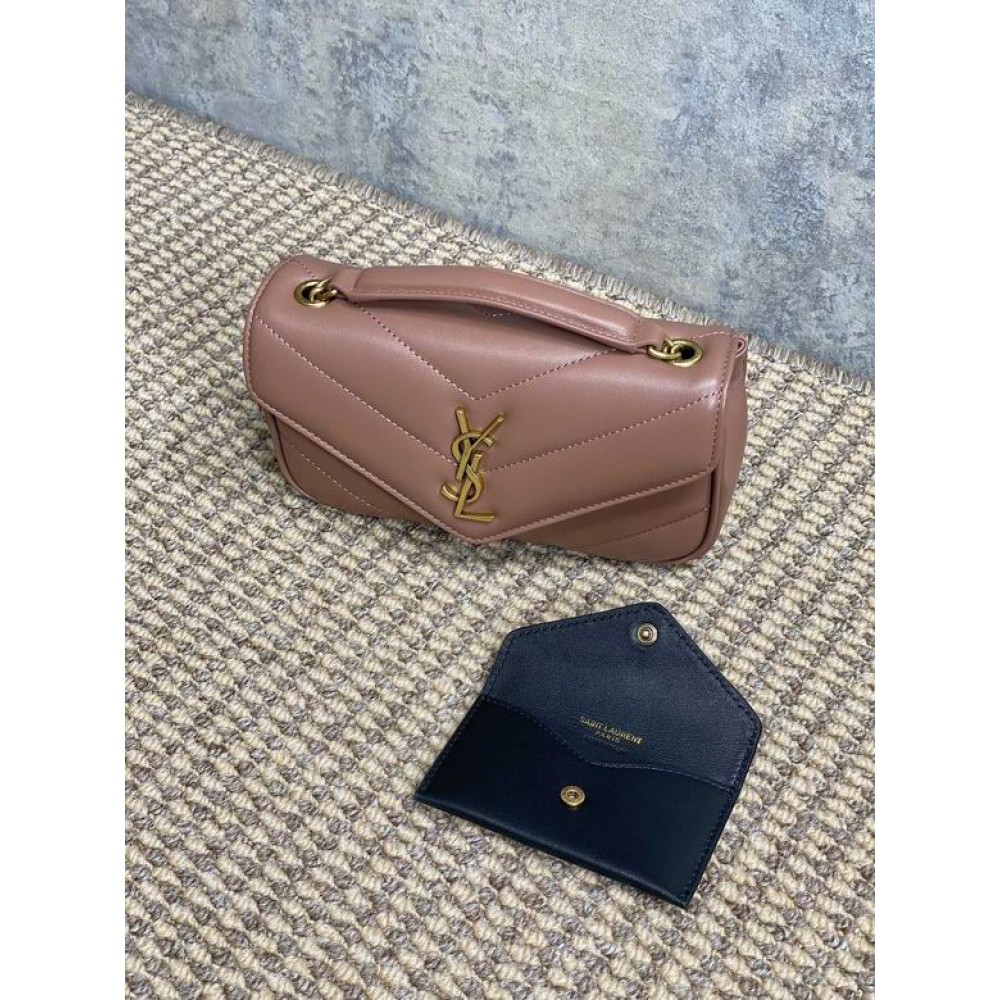 Ysl loulou mini in lambskin 20 X 12 X 5 CM Bags