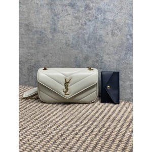 Ysl loulou mini in lambskin 20 X 12 X 5 CM Bags