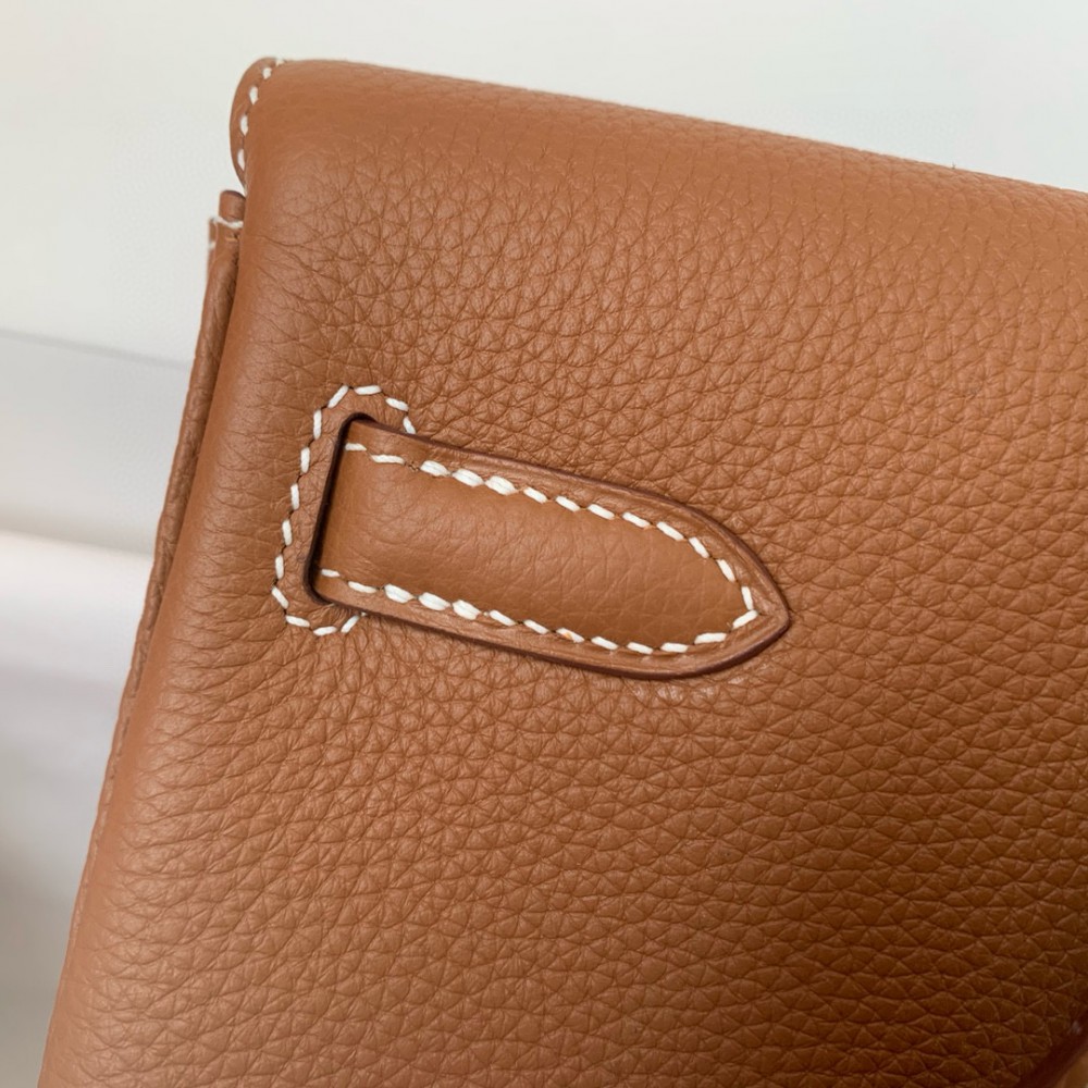 Hermès Kelly Ado backpack in black togo leather 22X22X10CM Bags