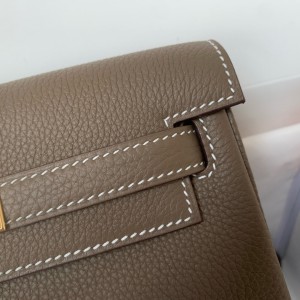 Hermès Kelly Ado backpack in black togo leather 22X22X10CM Bags