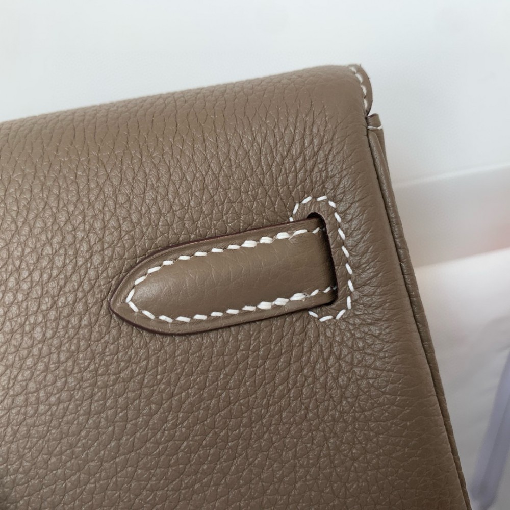 Hermès Kelly Ado backpack in black togo leather 22X22X10CM Bags