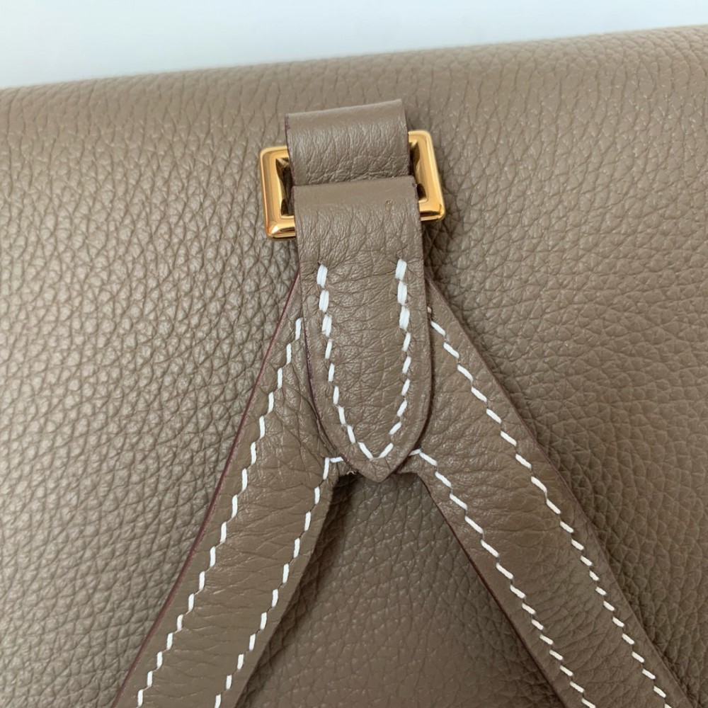 Hermès Kelly Ado backpack in black togo leather 22X22X10CM Bags