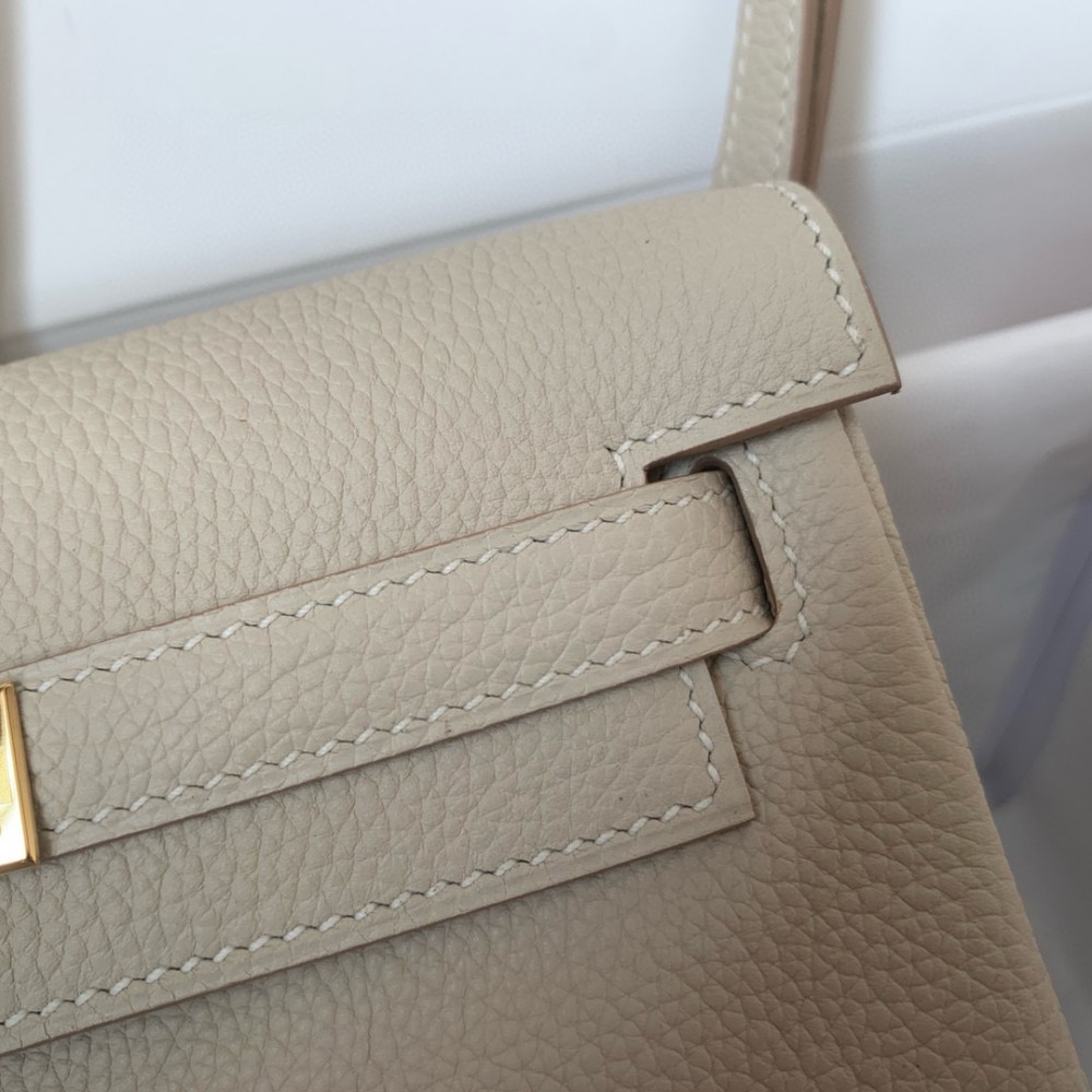 Hermès Kelly Ado backpack in black togo leather 22X22X10CM Bags