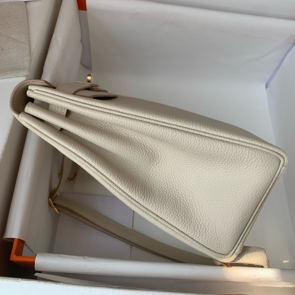 Hermès Kelly Ado backpack in black togo leather 22X22X10CM Bags