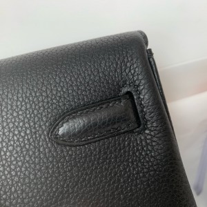 Hermès Kelly Ado backpack in black togo leather 22X22X10CM Bags