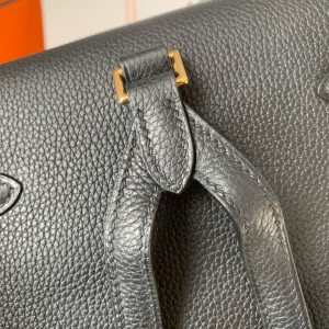 Hermès Kelly Ado backpack in black togo leather 22X22X10CM Bags