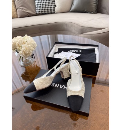 Chanel slingback 6.5cm 35-42