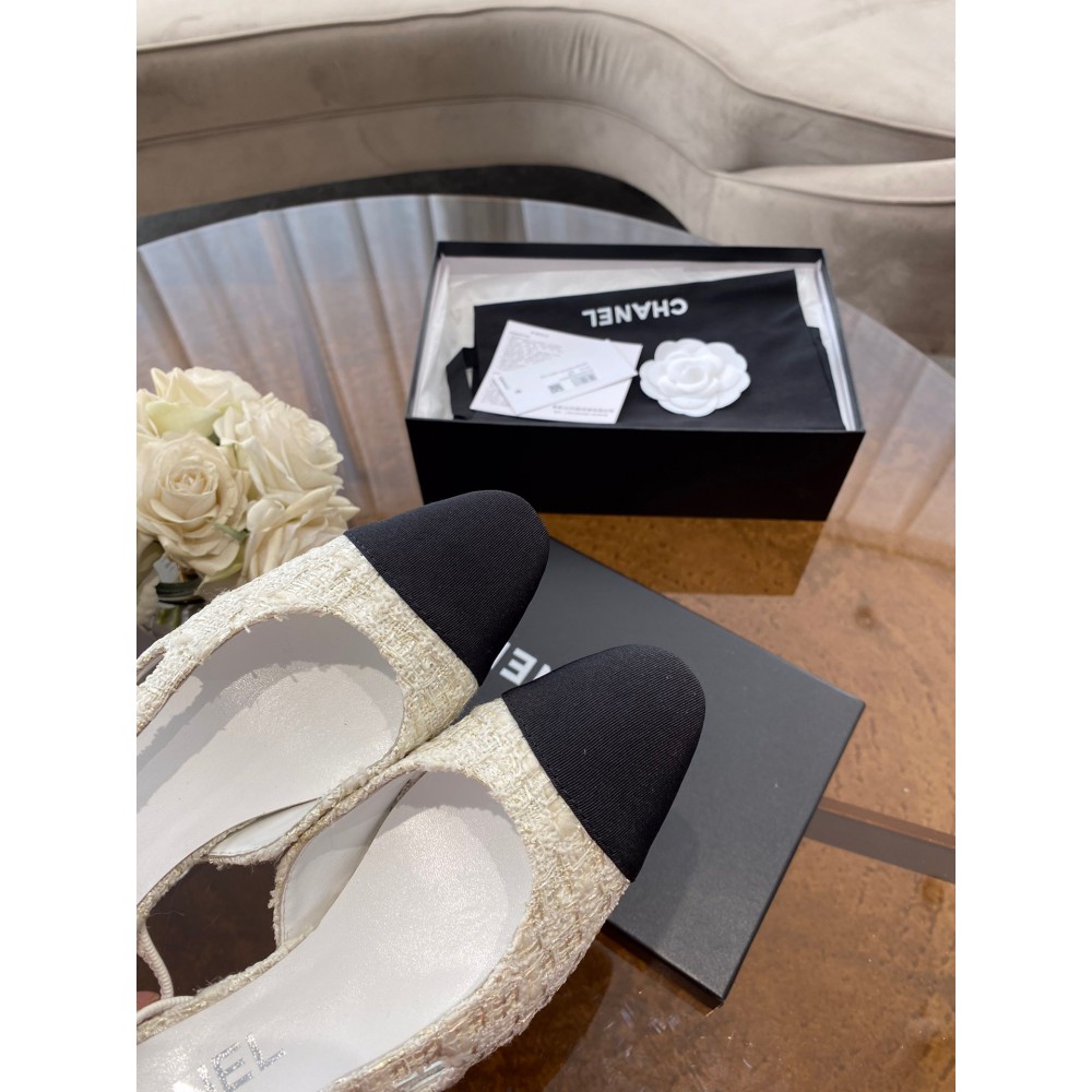 Chanel slingback 6.5cm 35-42 Shoes