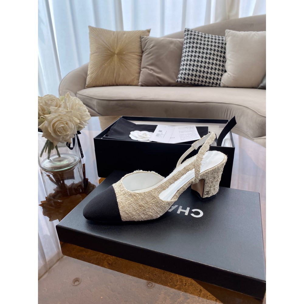 Chanel slingback 6.5cm 35-42 Shoes