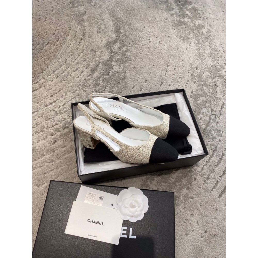 Chanel slingback 6.5cm 35-42 Shoes