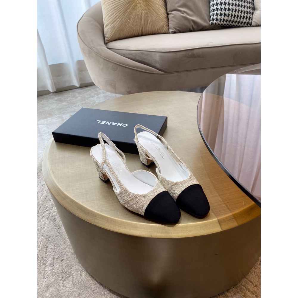 Chanel slingback 6.5cm 35-42 Shoes