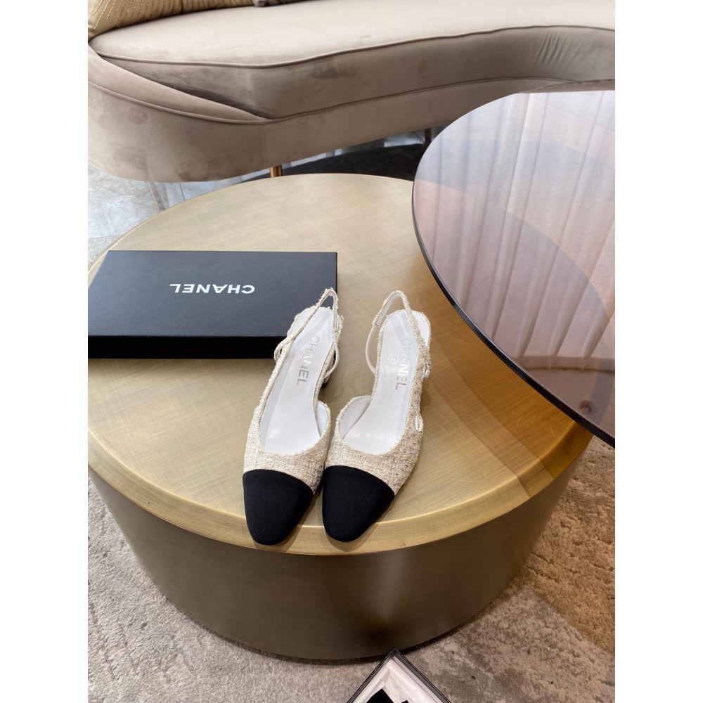 Chanel slingback 6.5cm 35-42 Shoes