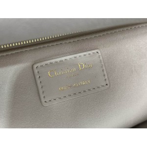 Dior lady medium size 24x20x11cm lampskin leather Bags