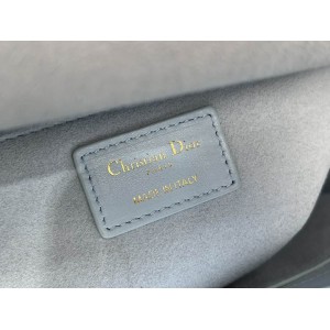 Dior lady medium size 24x20x11cm lampskin leather Bags