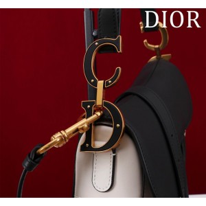 Dior Saddle Bag with Strap two tone 25.5 x 20 x 6.5 cm Bags