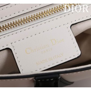 Dior Saddle Bag with Strap two tone 25.5 x 20 x 6.5 cm Bags