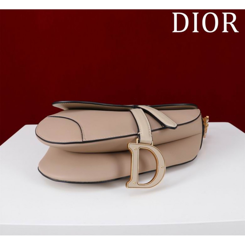 Dior Saddle Bag with Strap two tone 25.5 x 20 x 6.5 cm Bags