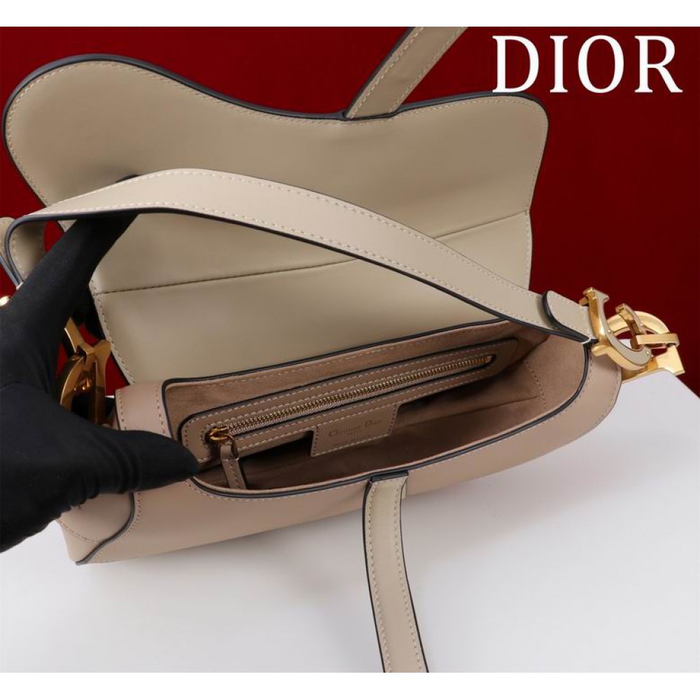 Dior Saddle Bag with Strap two tone 25.5 x 20 x 6.5 cm Bags