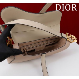 Dior Saddle Bag with Strap two tone 25.5 x 20 x 6.5 cm Bags