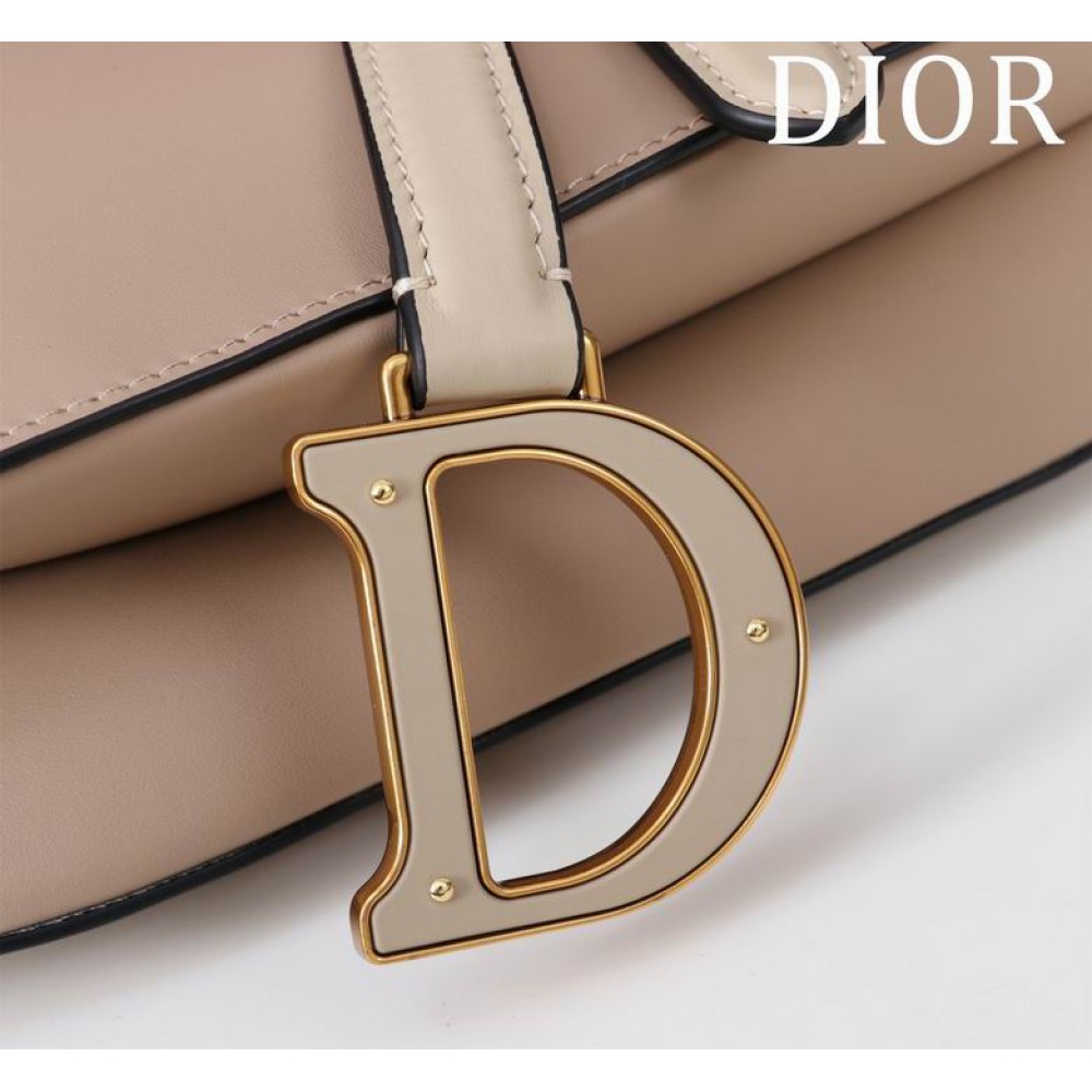 Dior Saddle Bag with Strap two tone 25.5 x 20 x 6.5 cm Bags