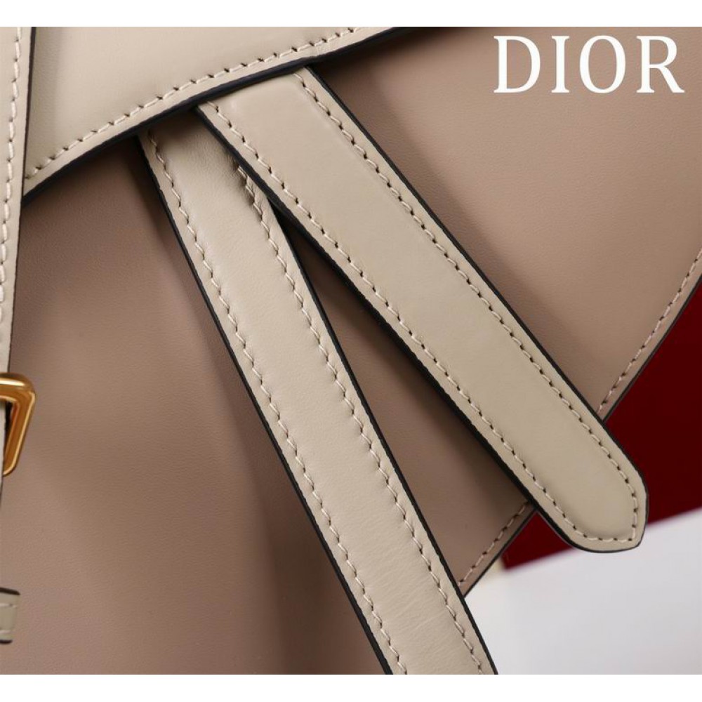 Dior Saddle Bag with Strap two tone 25.5 x 20 x 6.5 cm Bags