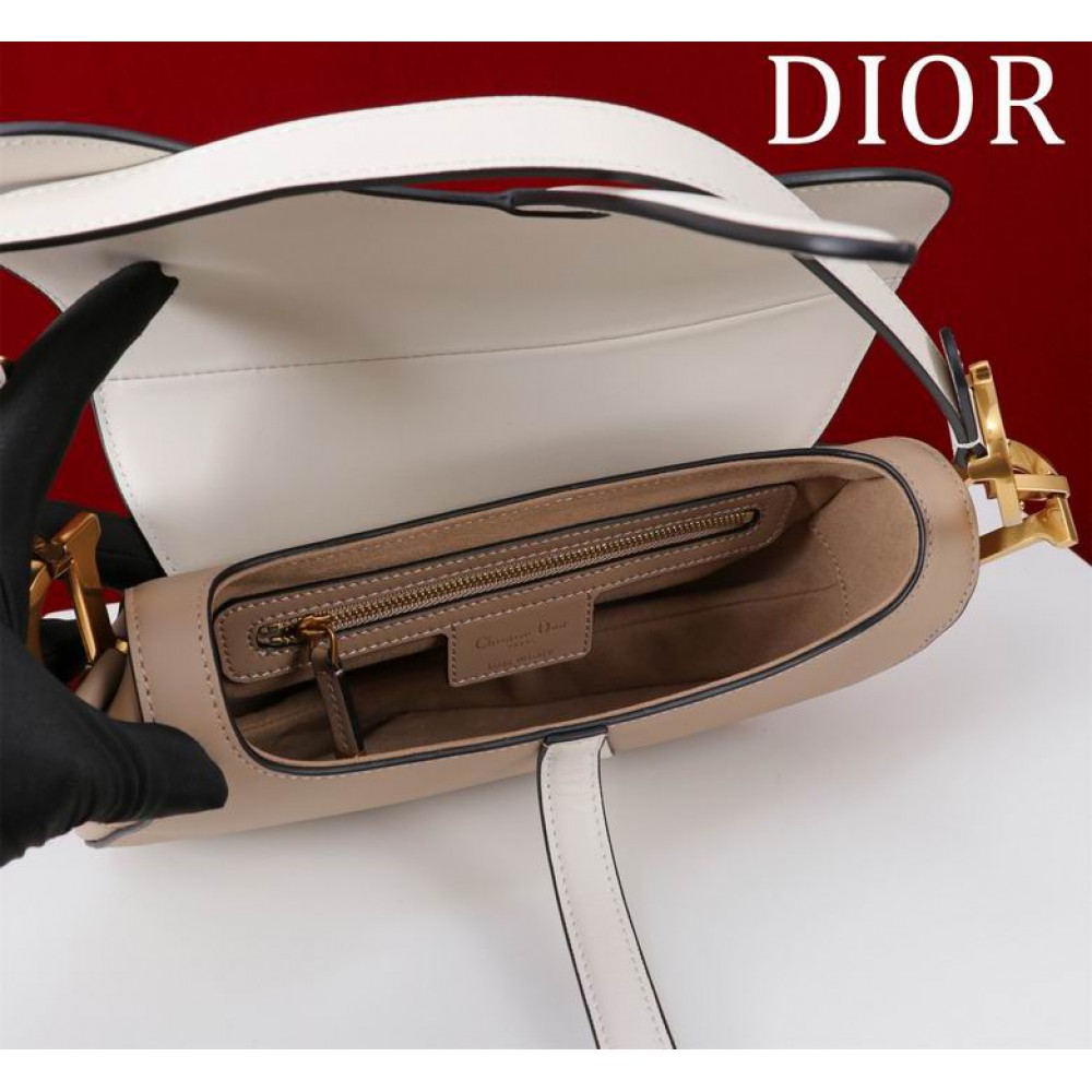 Dior Saddle Bag with Strap two tone 25.5 x 20 x 6.5 cm Bags
