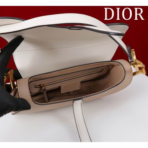 Dior Saddle Bag with Strap two tone 25.5 x 20 x 6.5 cm Bags