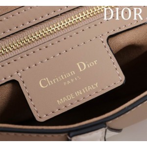 Dior Saddle Bag with Strap two tone 25.5 x 20 x 6.5 cm Bags
