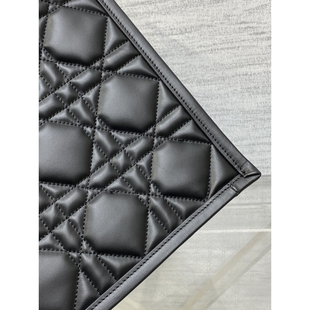 Dior Book Tote medium size 36.5 x 28 x 16.5 cm Macrocannage Calfskin Bags