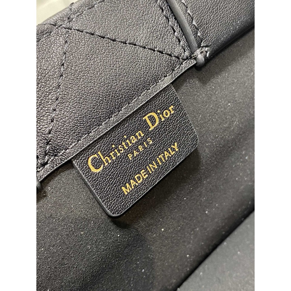 Dior Book Tote mini Macrocannage Calfskin 21.5 x 13 x 7.5 cm Bags