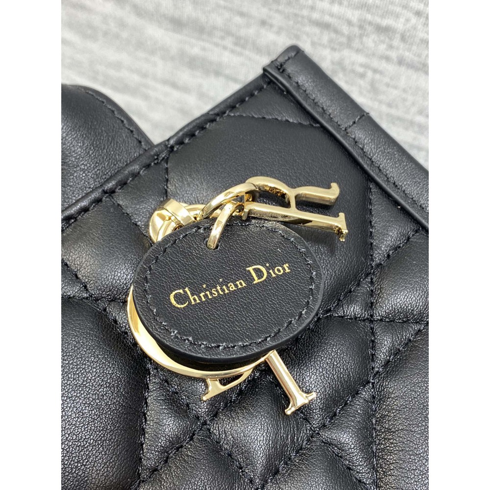 Dior Book Tote mini Macrocannage Calfskin 21.5 x 13 x 7.5 cm Bags