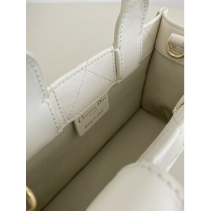 Dior Book Tote mini Macrocannage Calfskin 21.5 x 13 x 7.5 cm Bags