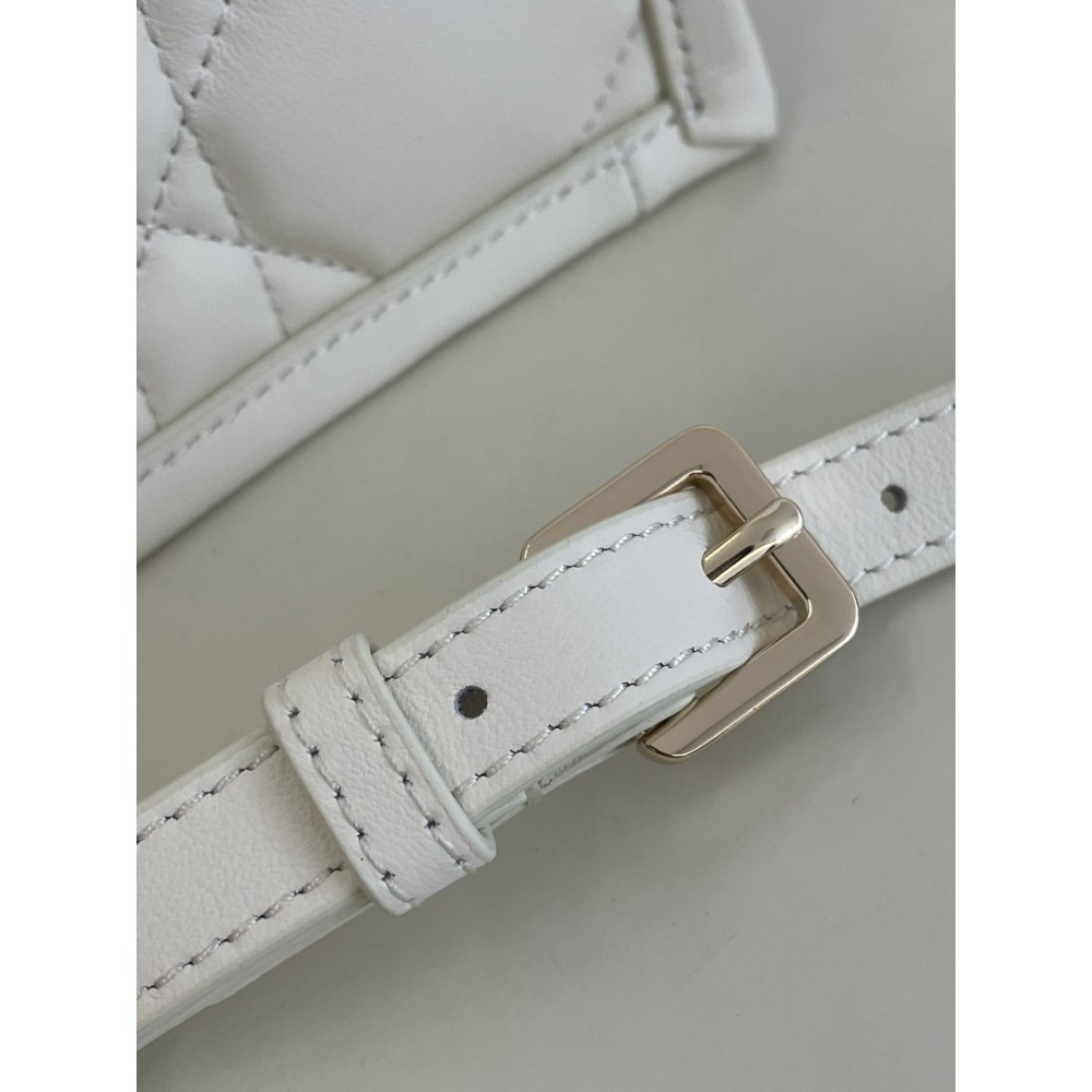 Dior Book Tote mini Macrocannage Calfskin 21.5 x 13 x 7.5 cm Bags