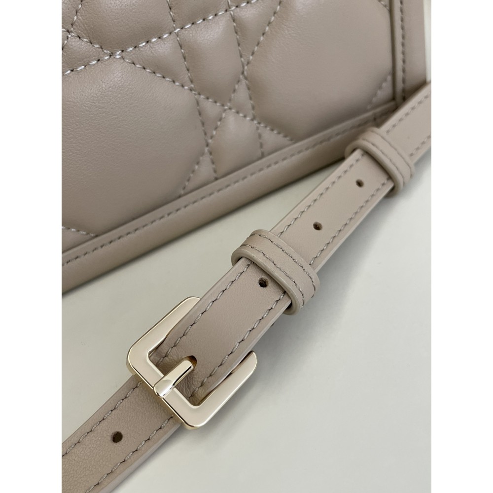 Dior Book Tote mini Macrocannage Calfskin 21.5 x 13 x 7.5 cm Bags