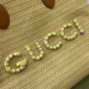 Gucci lido series 38cm brown leather straps 779666 