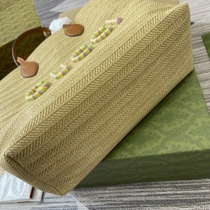 Gucci lido series 38cm brown leather straps 779666 