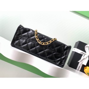 Chanel hobo tote bag 26x31x13cm leather lampskin Bags