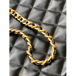 Chanel hobo tote bag 26x31x13cm leather lampskin Bags