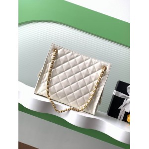 Chanel hobo tote bag 26x31x13cm leather lampskin Bags