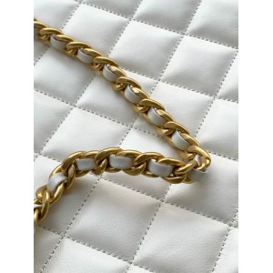 Chanel hobo tote bag 26x31x13cm leather lampskin Bags