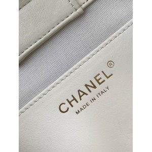 Chanel hobo tote bag 26x31x13cm leather lampskin Bags