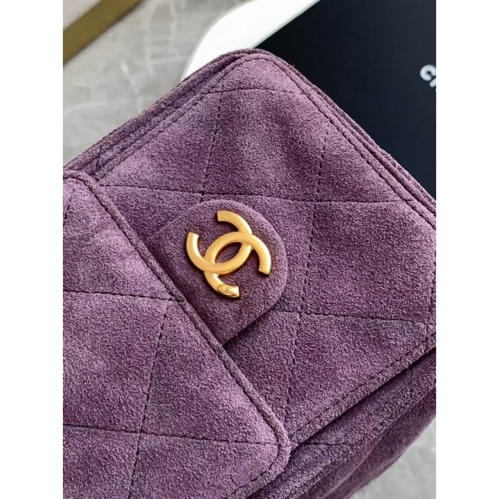 Chanel hobo tote bag 26x31x13cm leather suede Bags