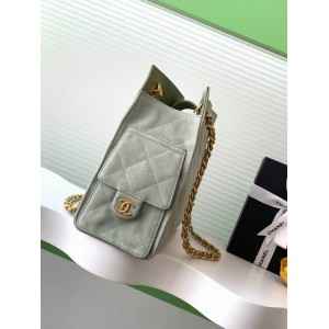 Chanel hobo tote bag 26x31x13cm leather suede Bags