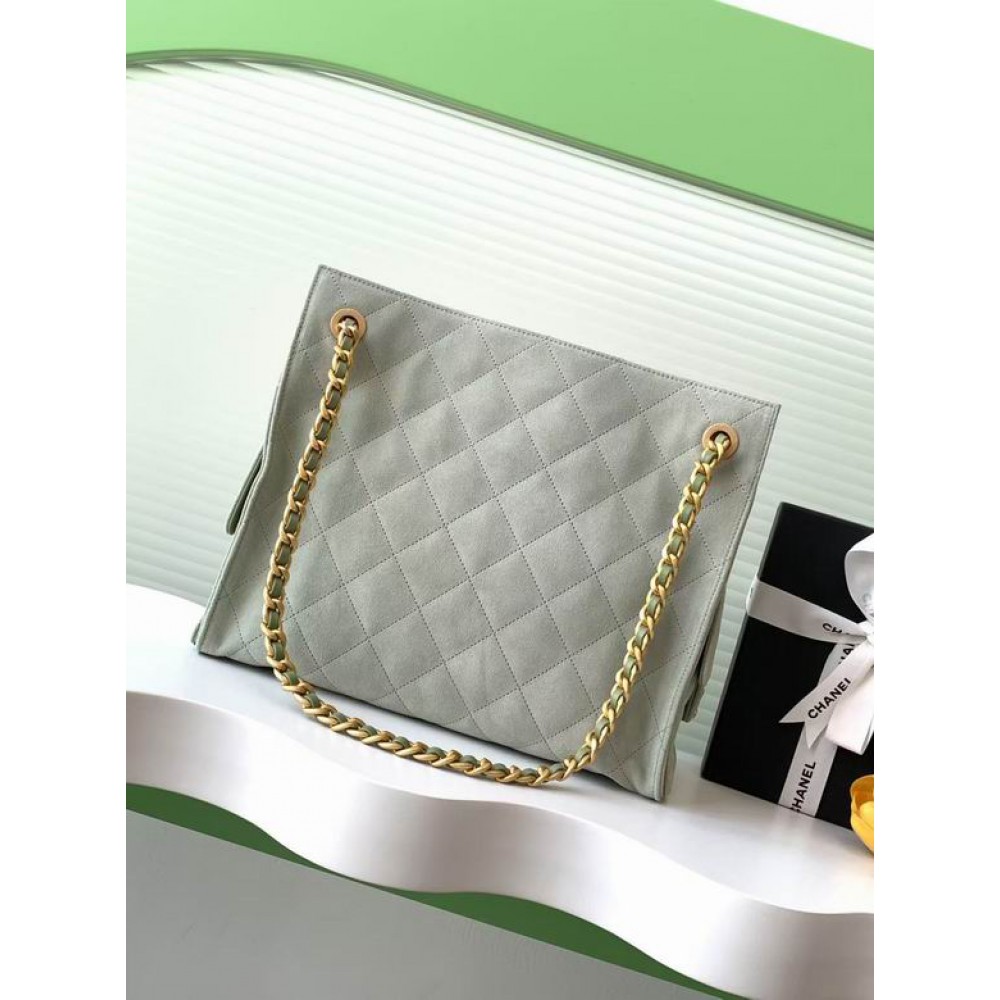 Chanel hobo tote bag 26x31x13cm leather suede Bags