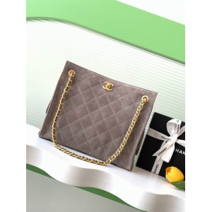 Chanel hobo tote bag 26x31x13cm leather suede Bags