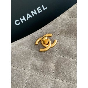 Chanel hobo tote bag 26x31x13cm leather suede Bags