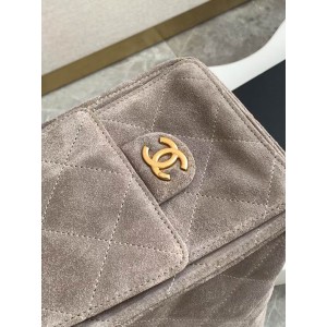 Chanel hobo tote bag 26x31x13cm leather suede Bags