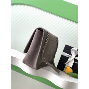 Chanel trendy cc flap handbag numbuck leather 25x35x10cm Bags